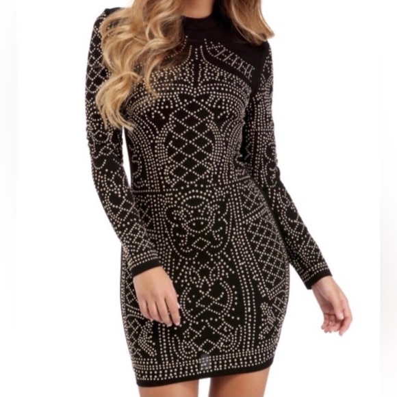 Windsor Embellished Mini Dress - Picture 2 of 16